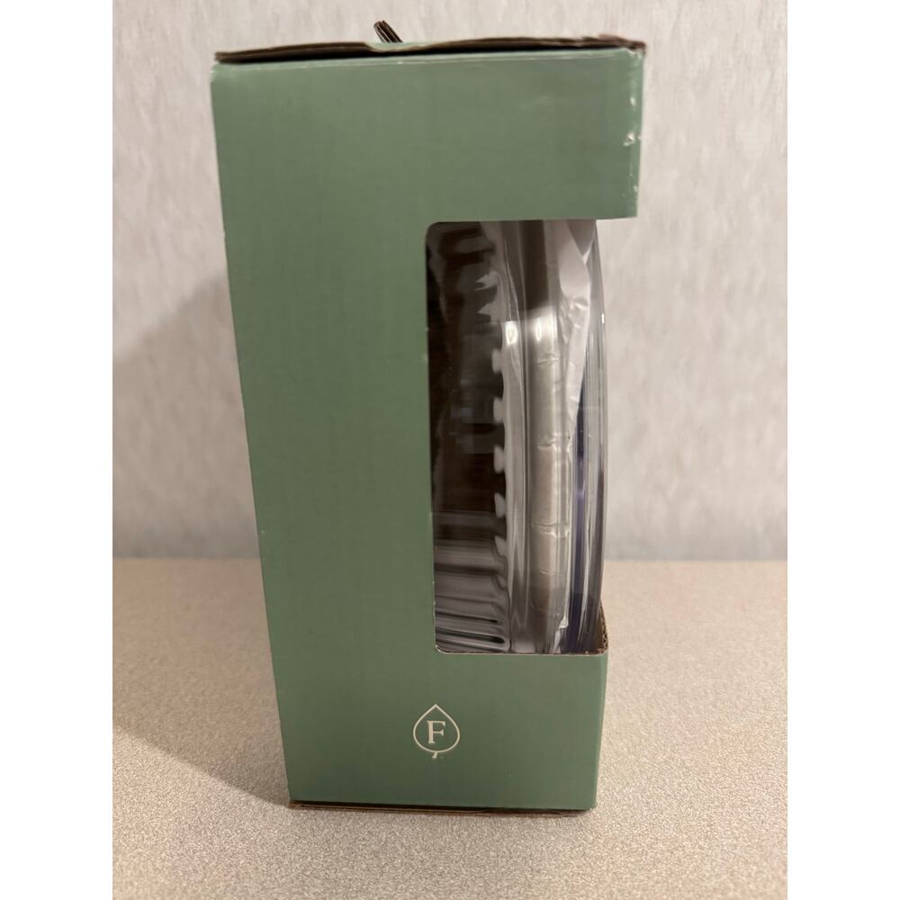 Figmint Glass Food Storage Container Round w/ Vented Lid Green Target New in Box - Picture 4 of 8